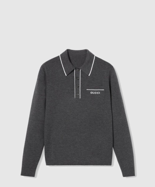 구찌 폴로 폴로 긴팔 티셔츠