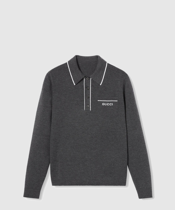 구찌 폴로 폴로 긴팔 티셔츠