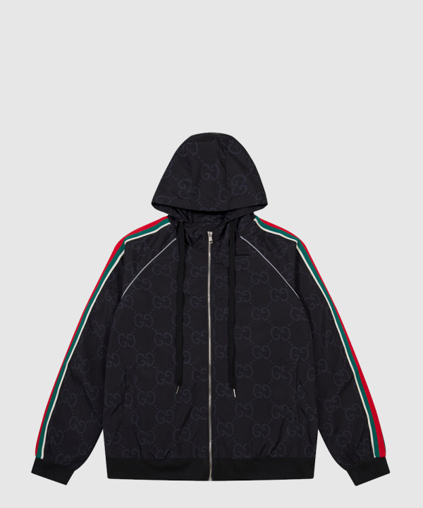 구찌 로고 집업 자켓