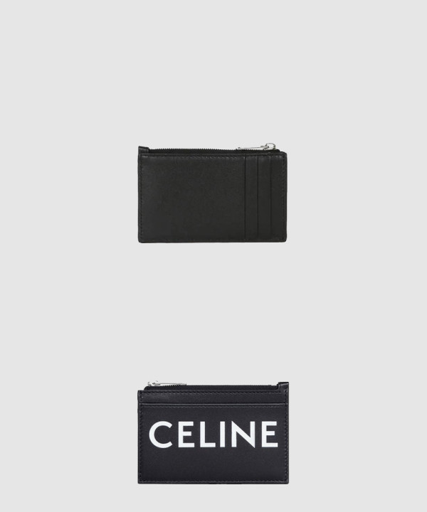 셀린느 스무스 지퍼 카드 홀더 10F993