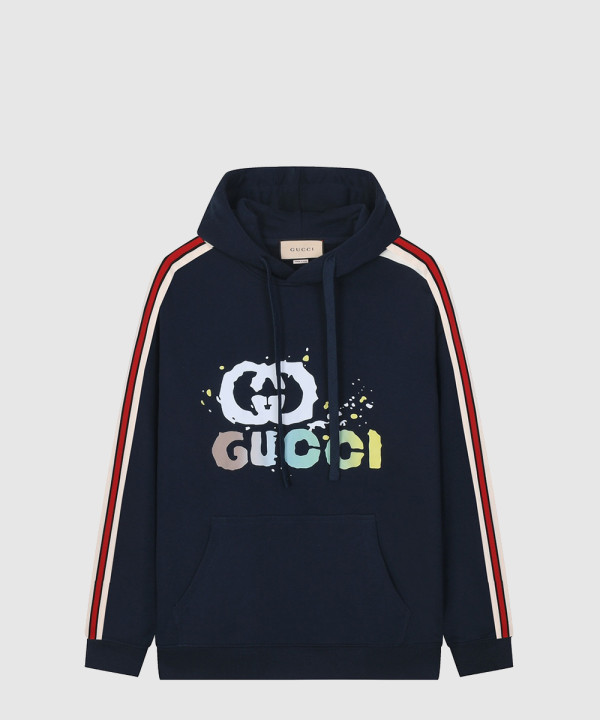 구찌 플라워 코튼 톱