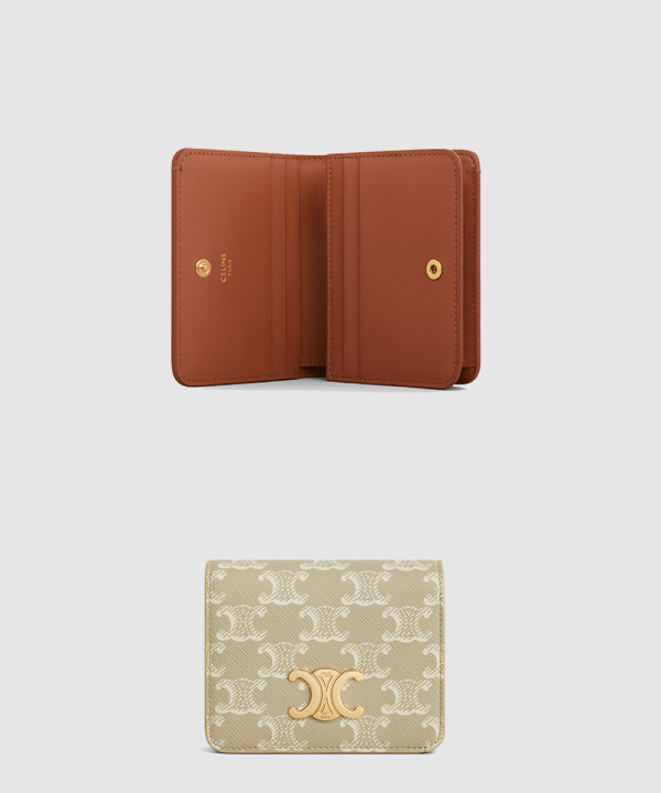 셀린느 트리오페 컴팩트 지갑 10K622