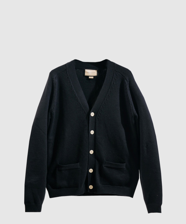 구찌 로고 니트 상의