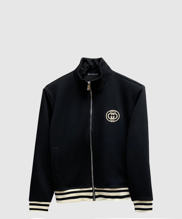 구찌 로고 프린트 재킷