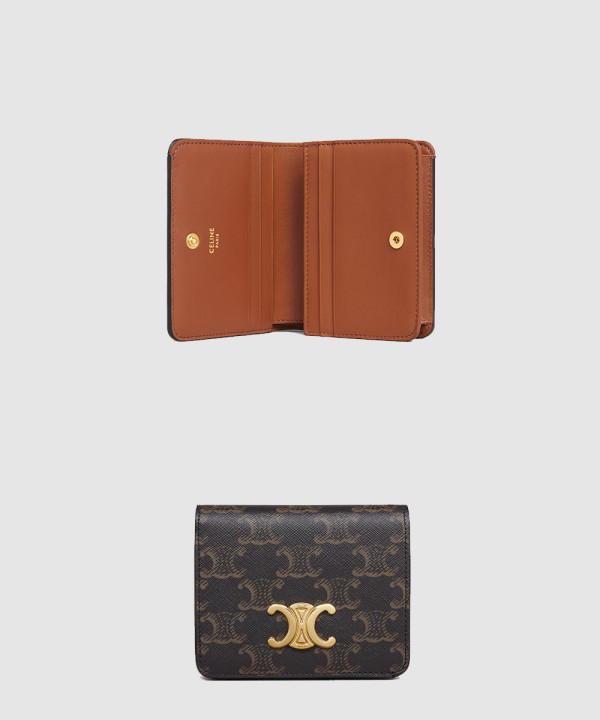 셀린느트리오페 컴팩트 지갑 10K622