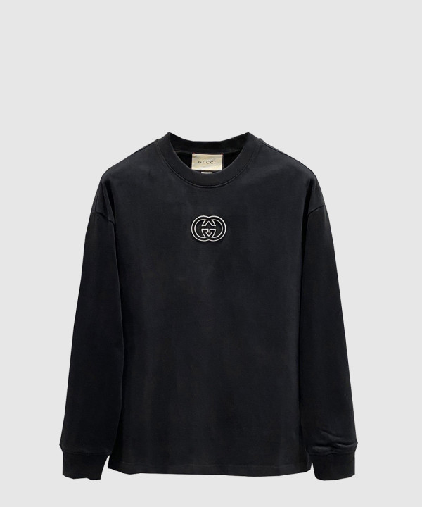 구찌 플라워 코튼 톱