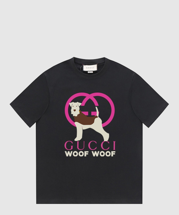 구찌 로고 프린트 반팔