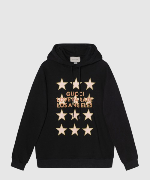 구찌 플라워 코튼 톱