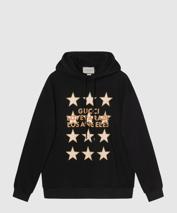 구찌 플라워 코튼 톱