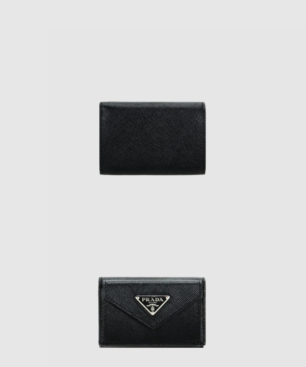 프라다 사피아노 로고 반지갑 1MH021