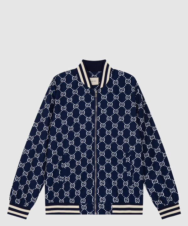 구찌 로고 쇼트 코트