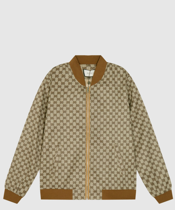 구찌 로고 쇼트 코트