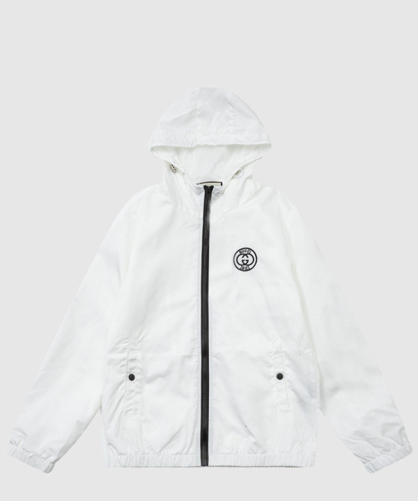 구찌 로고 쇼트 코트