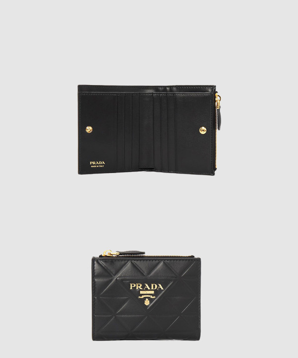 프라다 사피아노 가죽 반지갑 1ML050