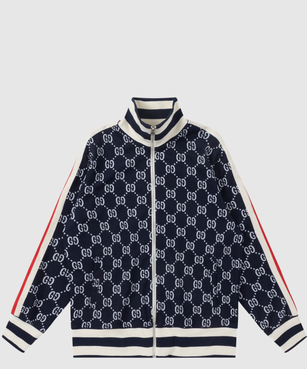 구찌 로고 쇼트 코트