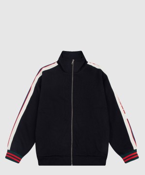 구찌 로고 쇼트 코트