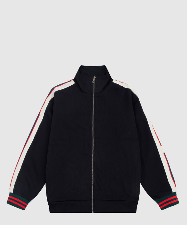 구찌 로고 쇼트 코트