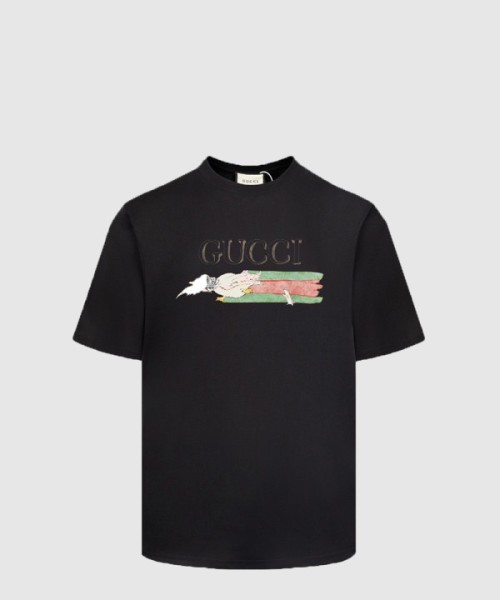 구찌 로고 프린트 반팔