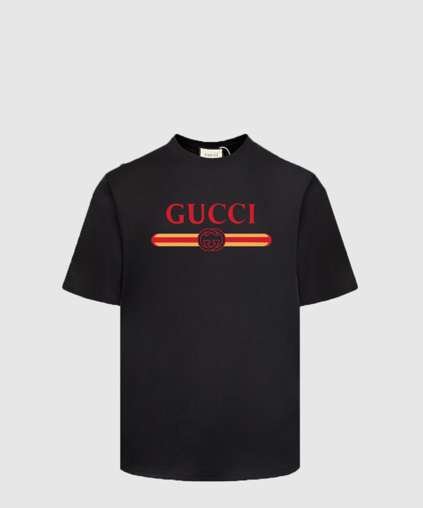 구찌 로고 프린트 반팔