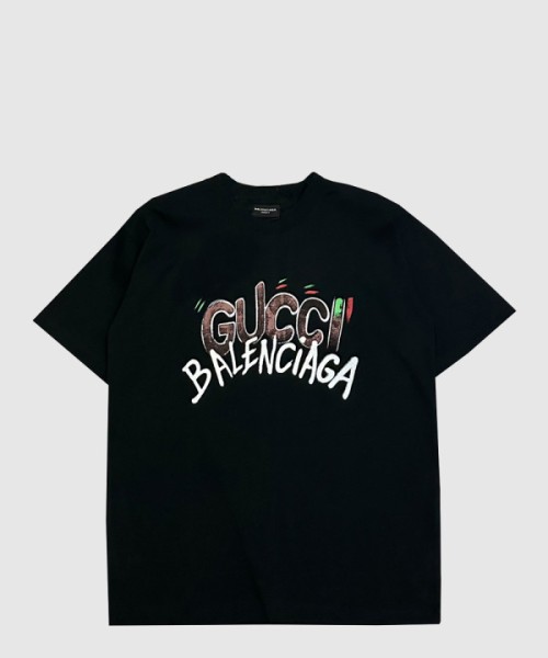 구찌 로고 프린트 반팔