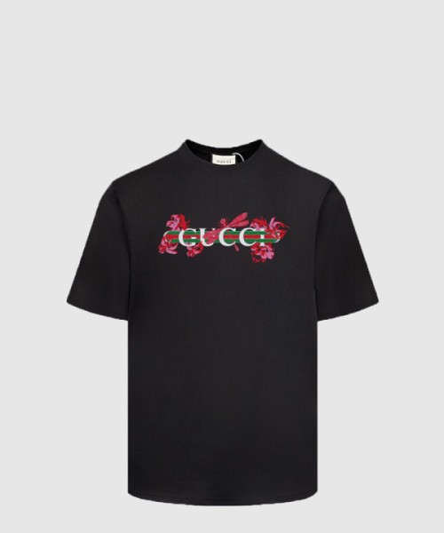 구찌 로고 프린트 반팔