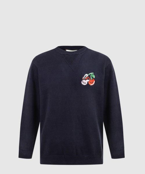 구찌 로고 프린트 면 톱