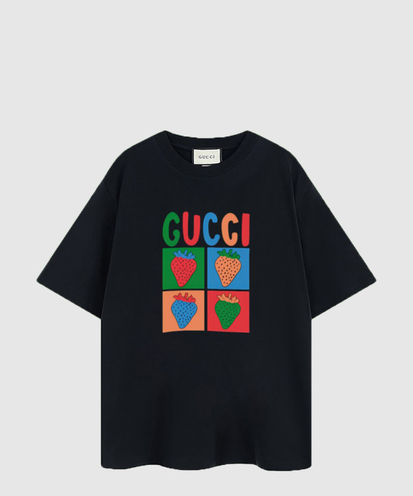 구찌 로고 프린트 반팔