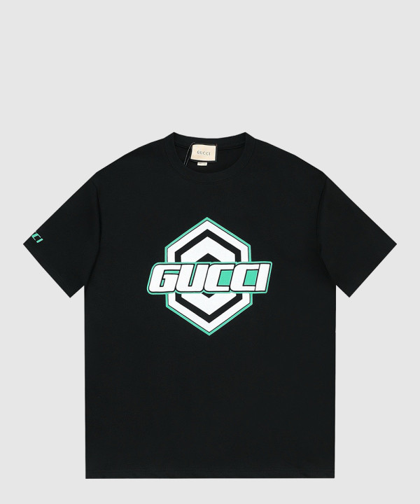 구찌 로고 프린트 반팔