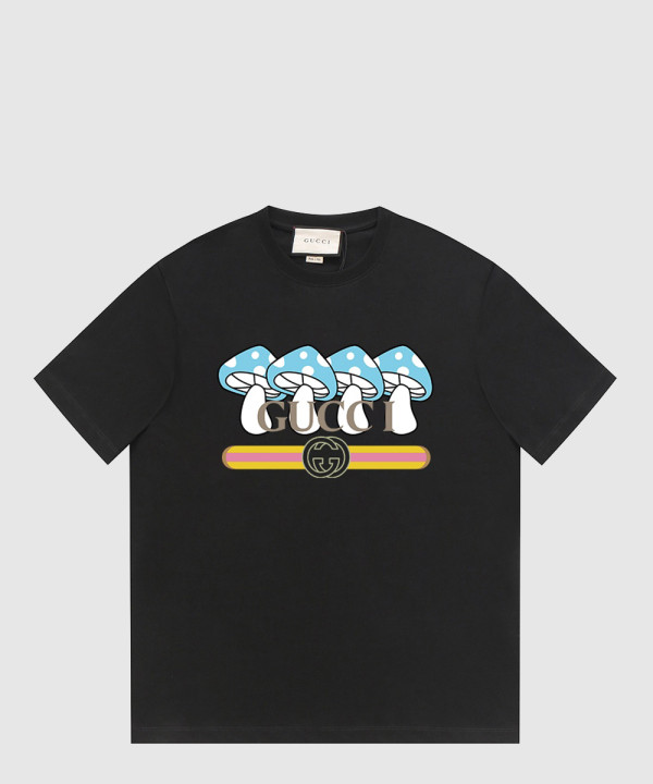 구찌 로고 프린트 반팔