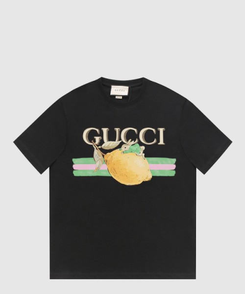 구찌 로고 프린트 반팔