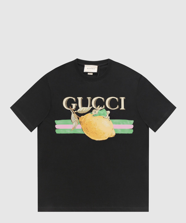 구찌 로고 프린트 반팔