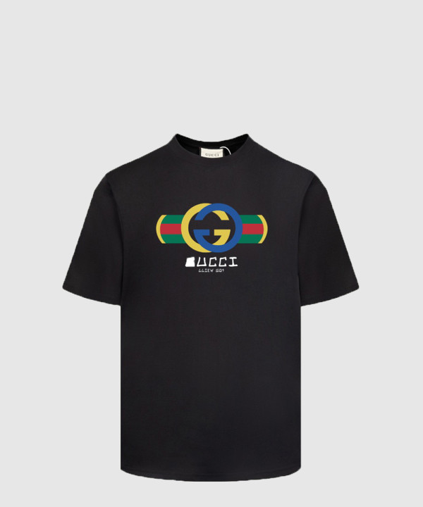 구찌 로고 프린트 반팔