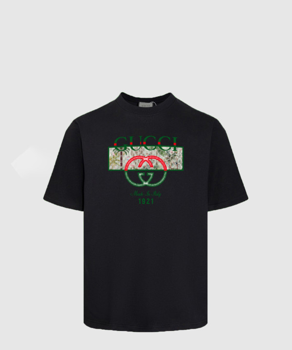 구찌 로고 프린트 반팔