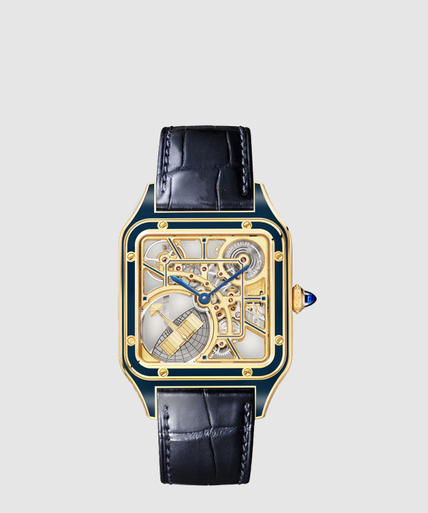 까르띠에 산토스 뒤몽 스켈레톤 31 WHSA0031