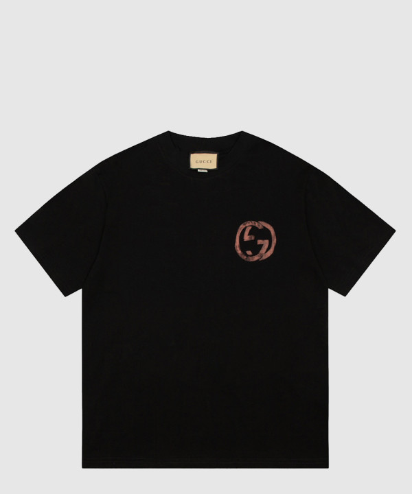 구찌 로고 프린트 반팔