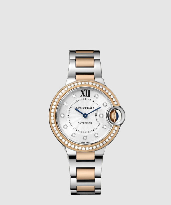 까르띠에 발롱블루 콤비 33 W3BB0023