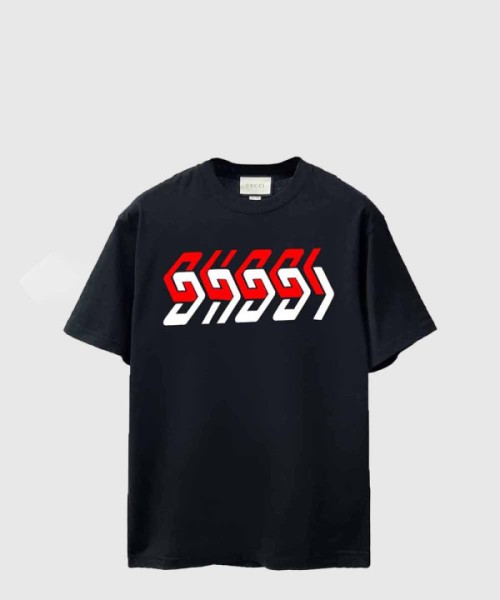 구찌 로고 프린트 반팔