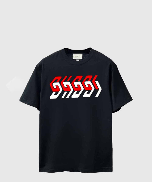 구찌 로고 프린트 반팔