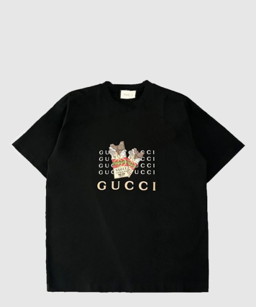 구찌 로고 프린트 반팔