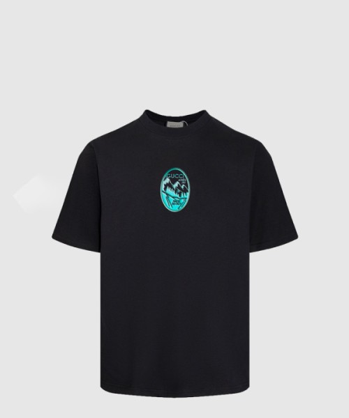 구찌 로고 프린트 반팔