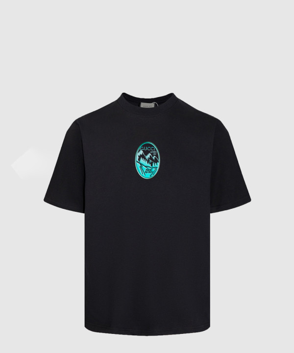 구찌 로고 프린트 반팔