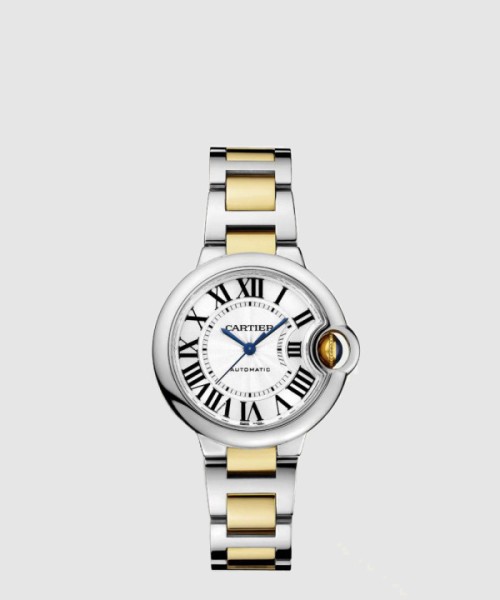 까르띠에 발롱블루 콤비 33 W2BB0029