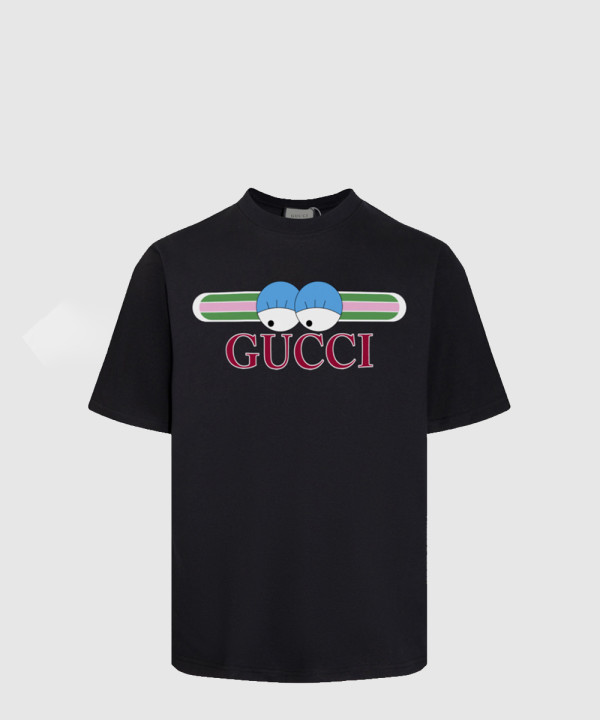 구찌 로고 프린트 반팔