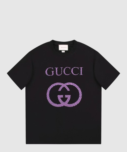 구찌 로고 프린트 반팔