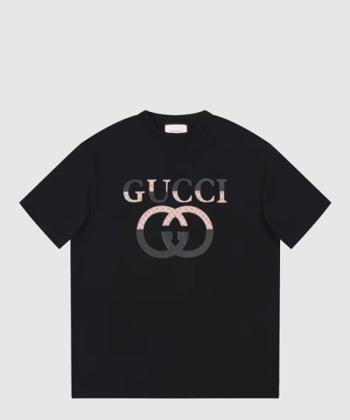 구찌 로고 프린트 반팔