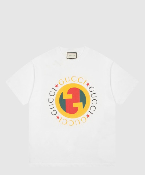 구찌 로고 프린트 반팔