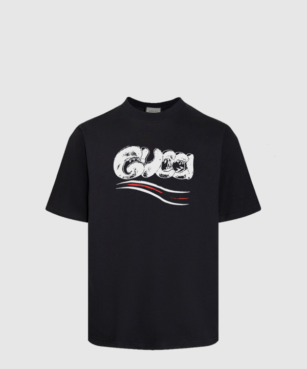 구찌 로고 프린트 반팔