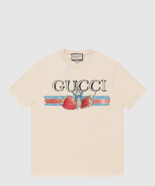 구찌 로고 프린트 반팔