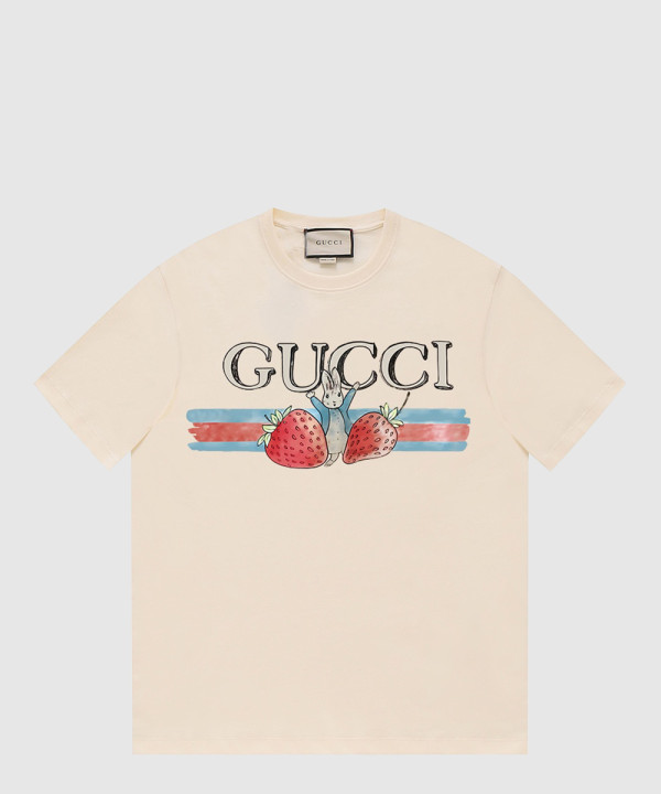 구찌 로고 프린트 반팔