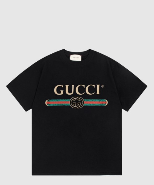 구찌 로고 프린트 반팔